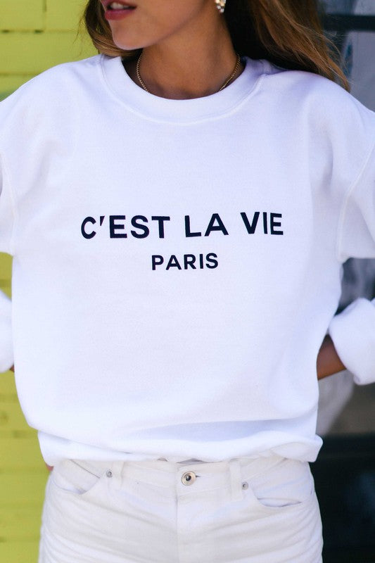 C'est La Vie Paris Sweatshirt