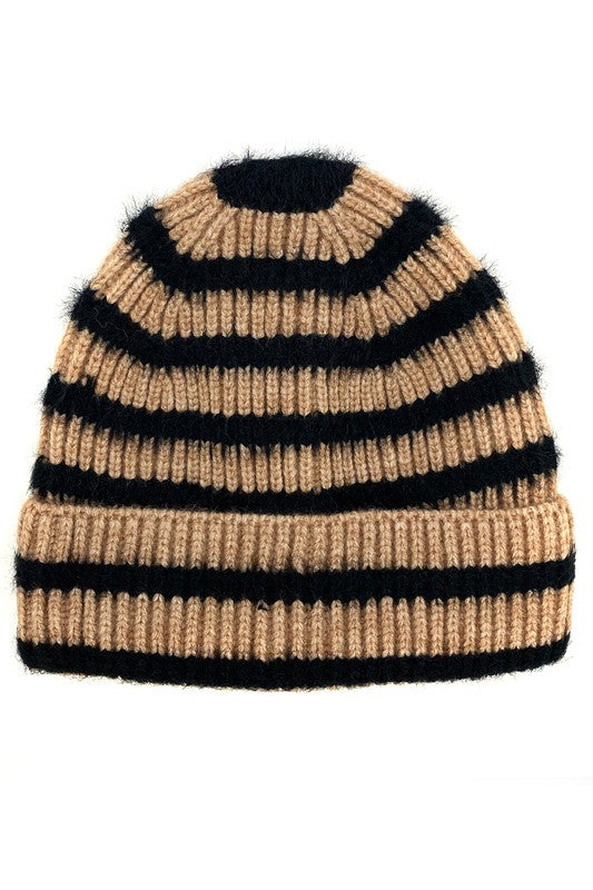 Striped Beanie (3 Colors)