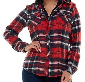 Plaid Flannel Jacket (4 Colors)