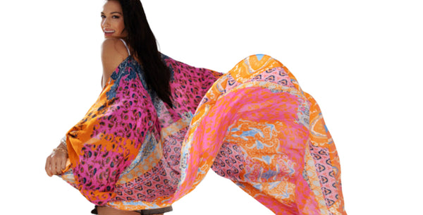 Cancun Multi Color Kimono