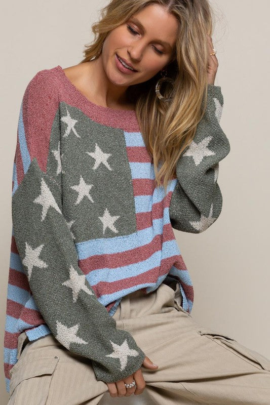 God Bless America Sweater (2 Colors)
