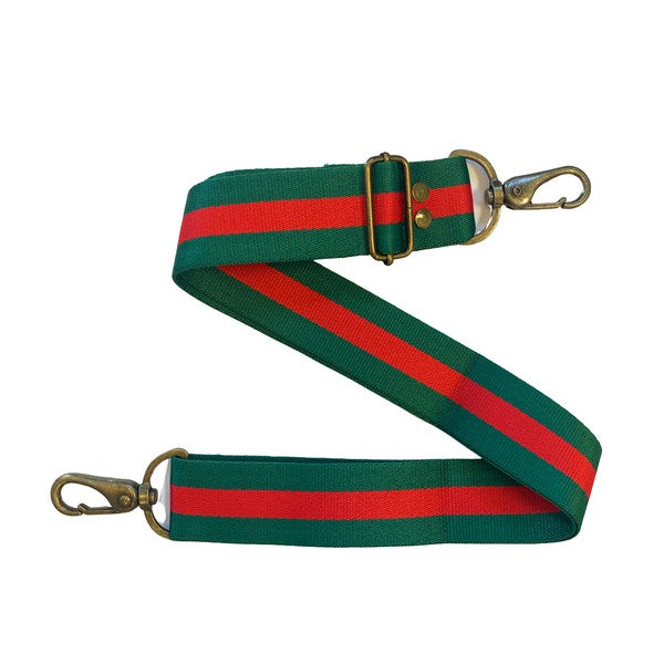 Green/Red Stripe Strap
