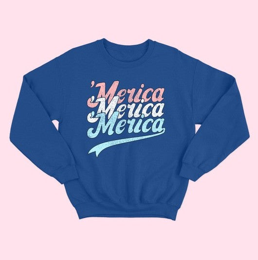 ‘Merica 'Merica 'Merica Sweatshirt