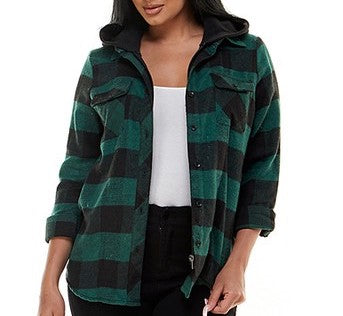 Plaid Flannel Jacket (4 Colors)