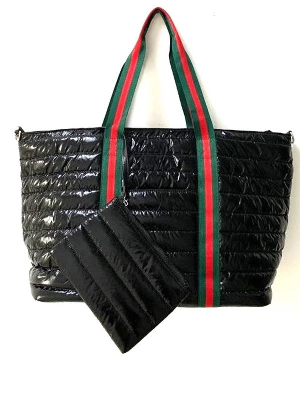 Black Lacquer Puffer Tote – Gunny Sack and Co Black Lacquer Puffer Tote – Gunny Sack and Co