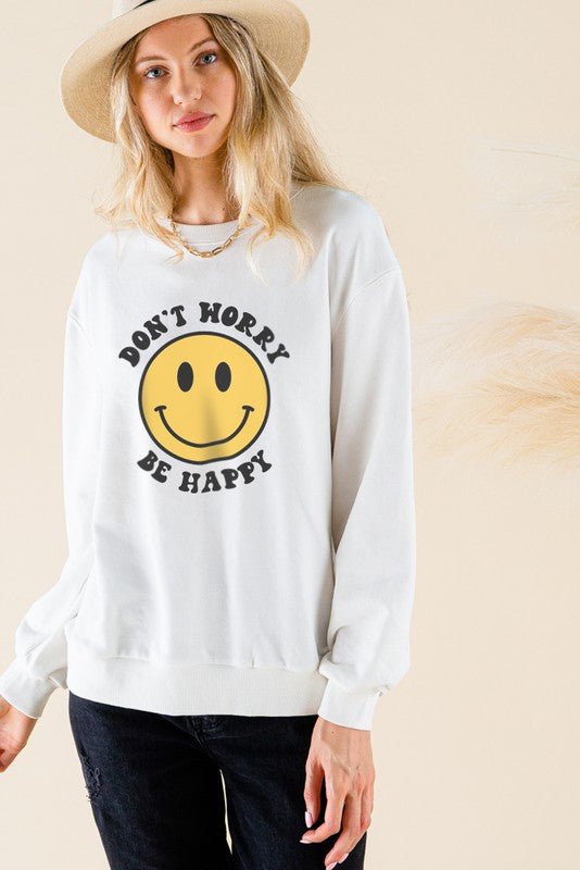 Don't Worry Be Happy Pullover