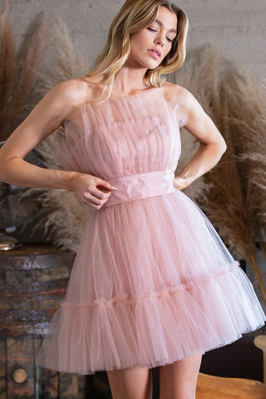 Two Tier Tulle Dress