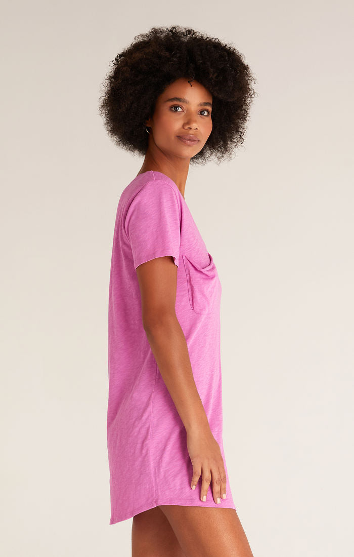 Pocket Tee Dress -Z Supply (3 Colors) – Gunny Sack and Co