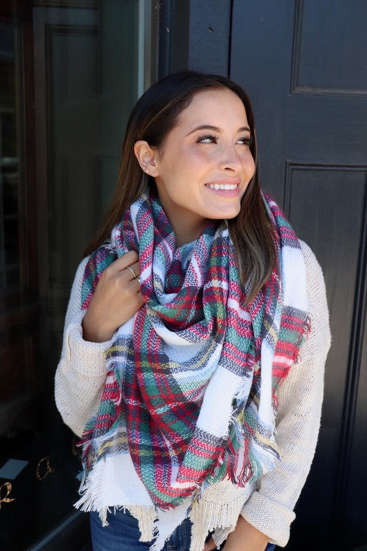 Holiday Blanket Scarf