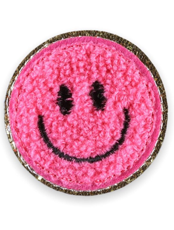 Iron On Smiley Patch (6 Colors)