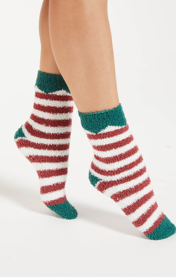 Elf Plush Socks -Z Supply