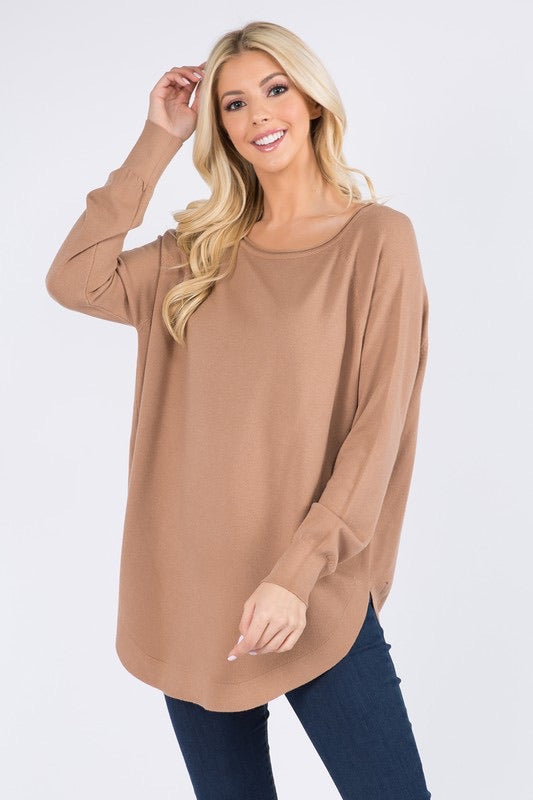 Boatneck Sweater (7 Colors)