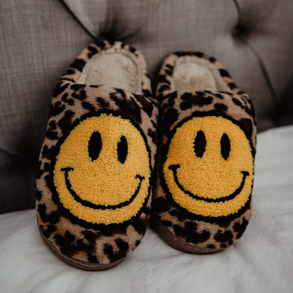 Leopard Smile Slippers